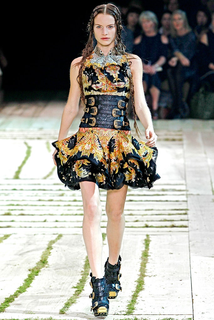black multi embroidered mini dress
