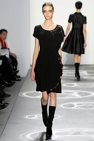 black silk sleeveless dress