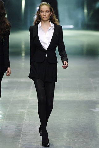 black wool long-sleeve collared tailored buttoned blazer