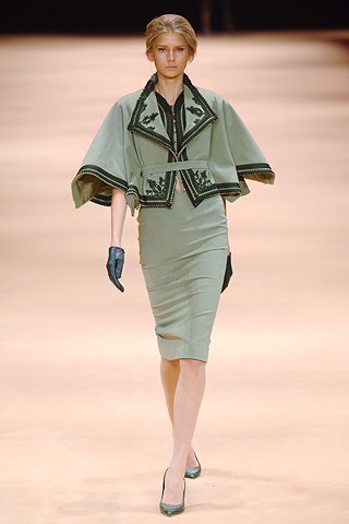 green silk fitted dress with jacket