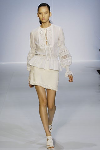 white blouse mini skirt outfit