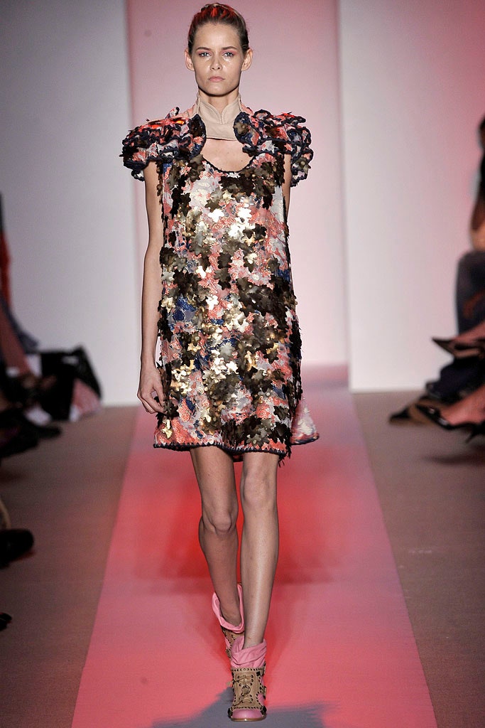 shiny layered mini dress