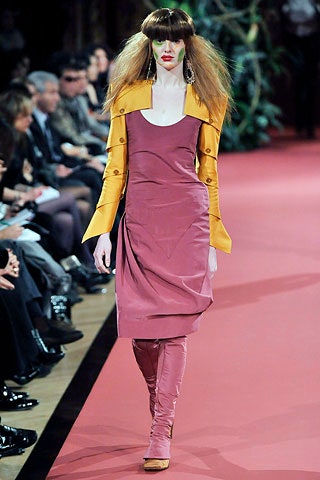 yellow cotton long-sleeve collared tailored buttoned jacket