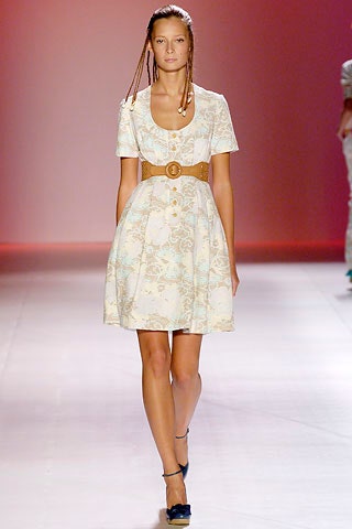 beige embroidered mini dress with belt