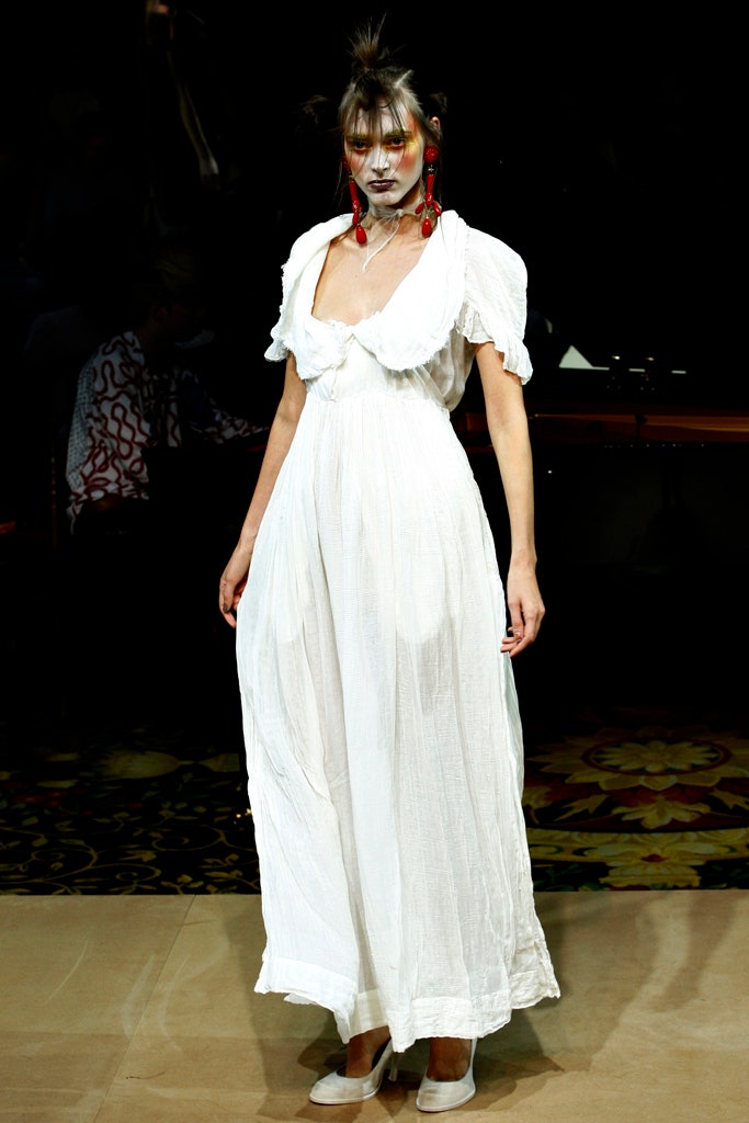 white relaxed maxi dress