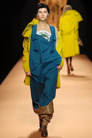 yellow long-sleeve oversized buttoned coat