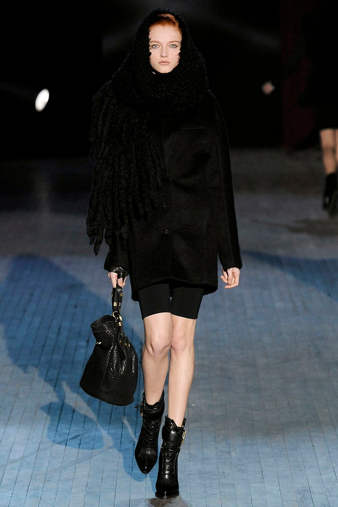 black wool coat with shorts