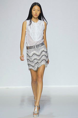 gray lace fitted tiered mini skirt