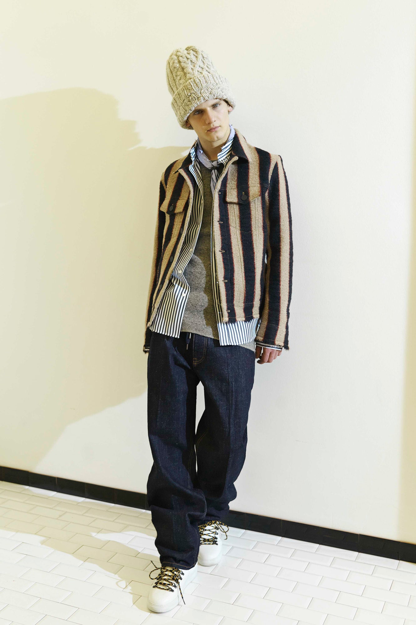 Andrea Pompilio F/W 16 Menswear Look 1