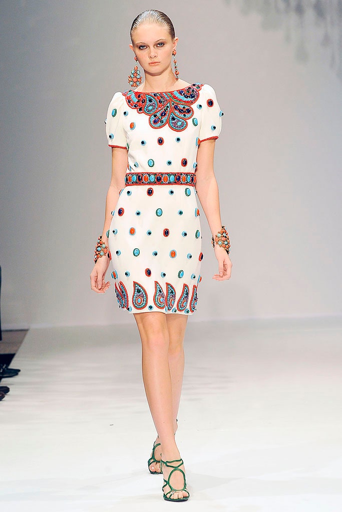 white fitted embroidered mini dress