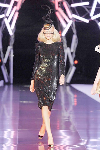 black gold sequined midi dress