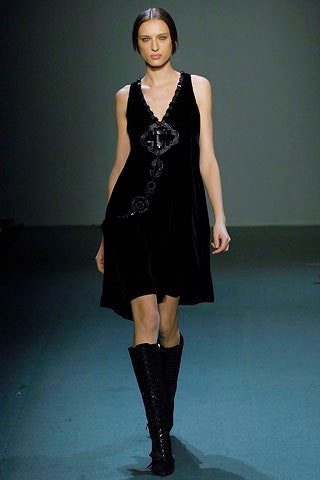 black velvet mini dress with boots