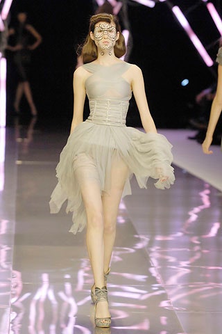 gray sheer layered mini dress