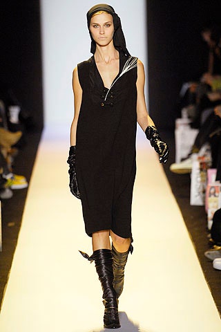 black relaxed sleeveless dress