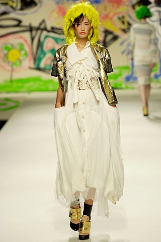 gold metallic short-sleeve structured zippered shiny jacket
