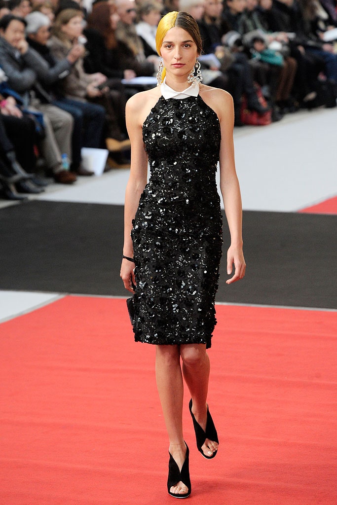 black sequin sleeveless halter fitted ruched shiny dress