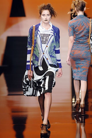 blue printed midi dress with fitted jacket