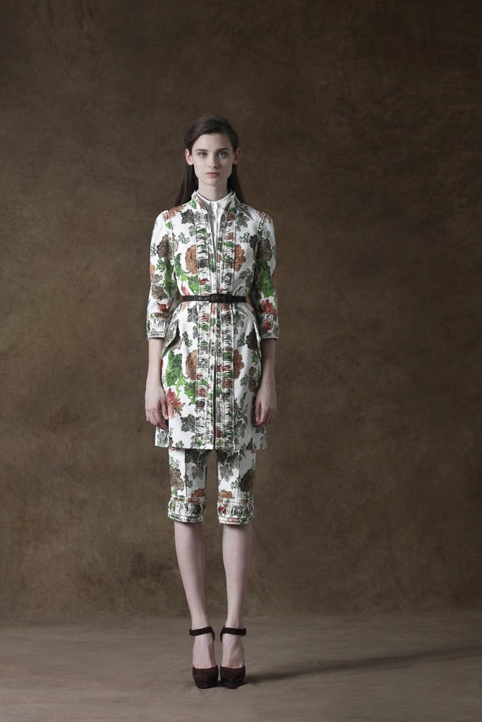 floral fitted dress with shorts