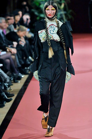 black cotton long-sleeve collared structured layered jacket