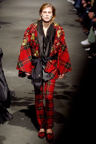 red silk long-sleeve collared relaxed embroidered flared jacket