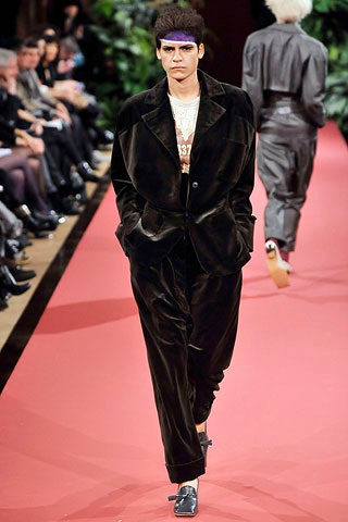 black velvet relaxed suit