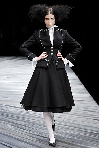 black wool long-sleeve collared fitted buttoned blazer