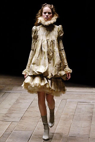 beige silk ruffled mini dress