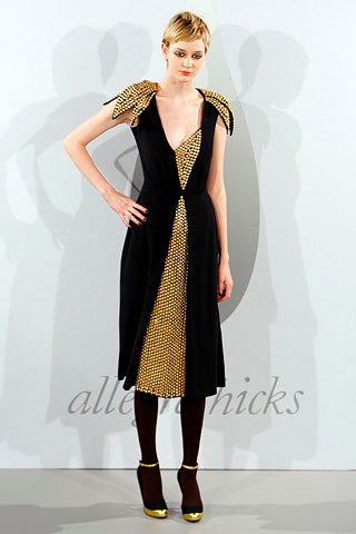 black and gold embellished midi dress