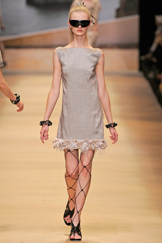 beige silk sleeveless mini dress