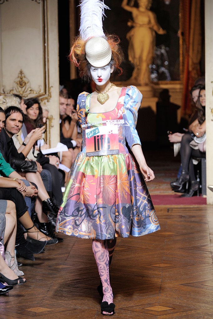 multi-colored fitted mini dress