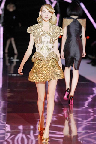 gold embellished mini dress