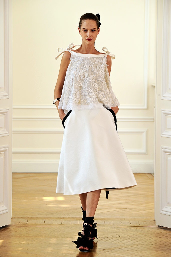 white lace midi dress