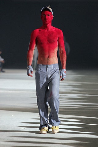 gray relaxed pants