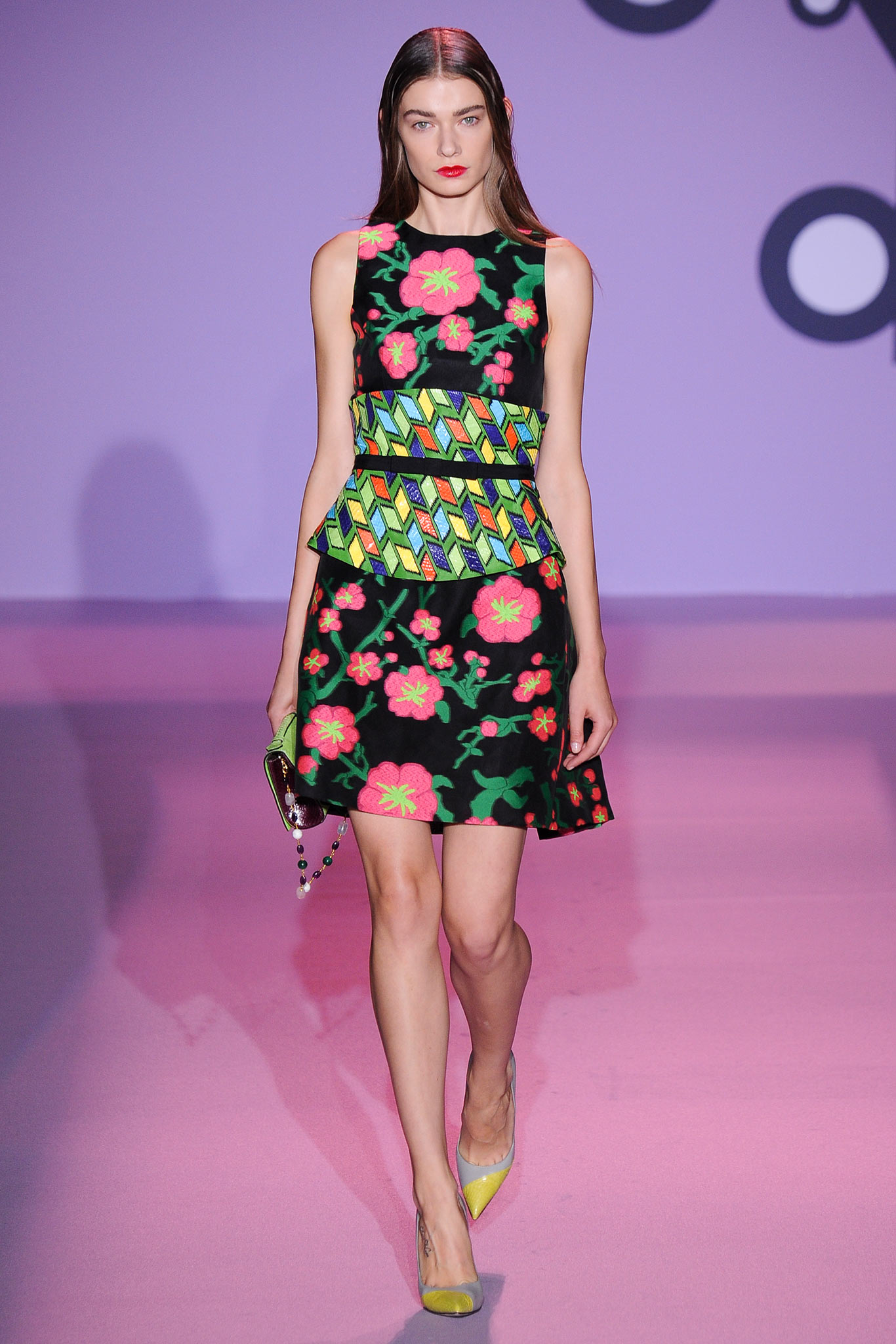 floral printed mini dress