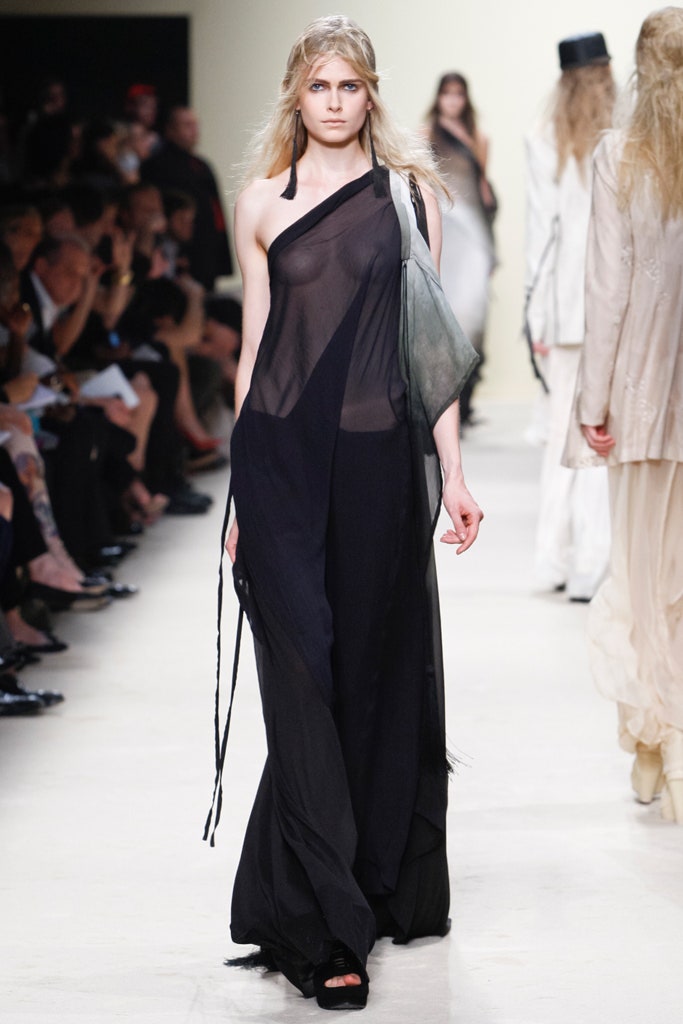 black sheer halterneck dress