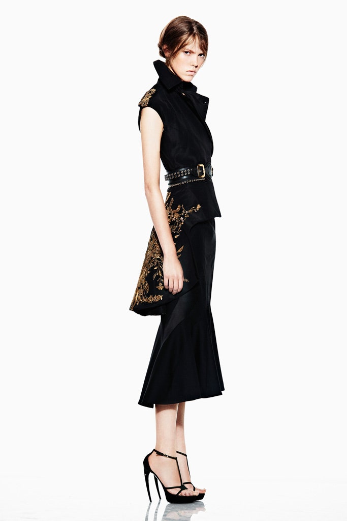 black silk layered midi dress