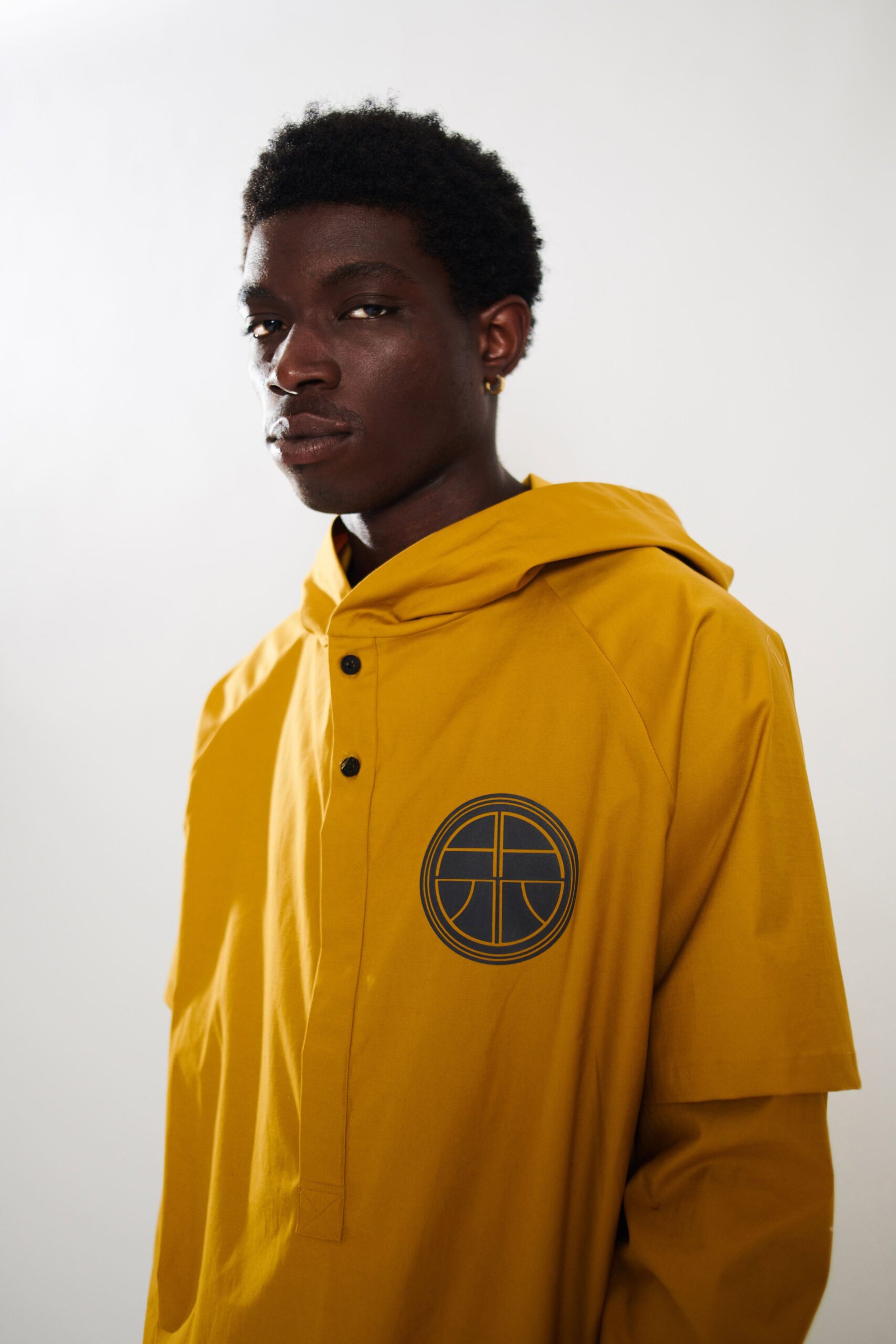 yellow relaxed hoodie