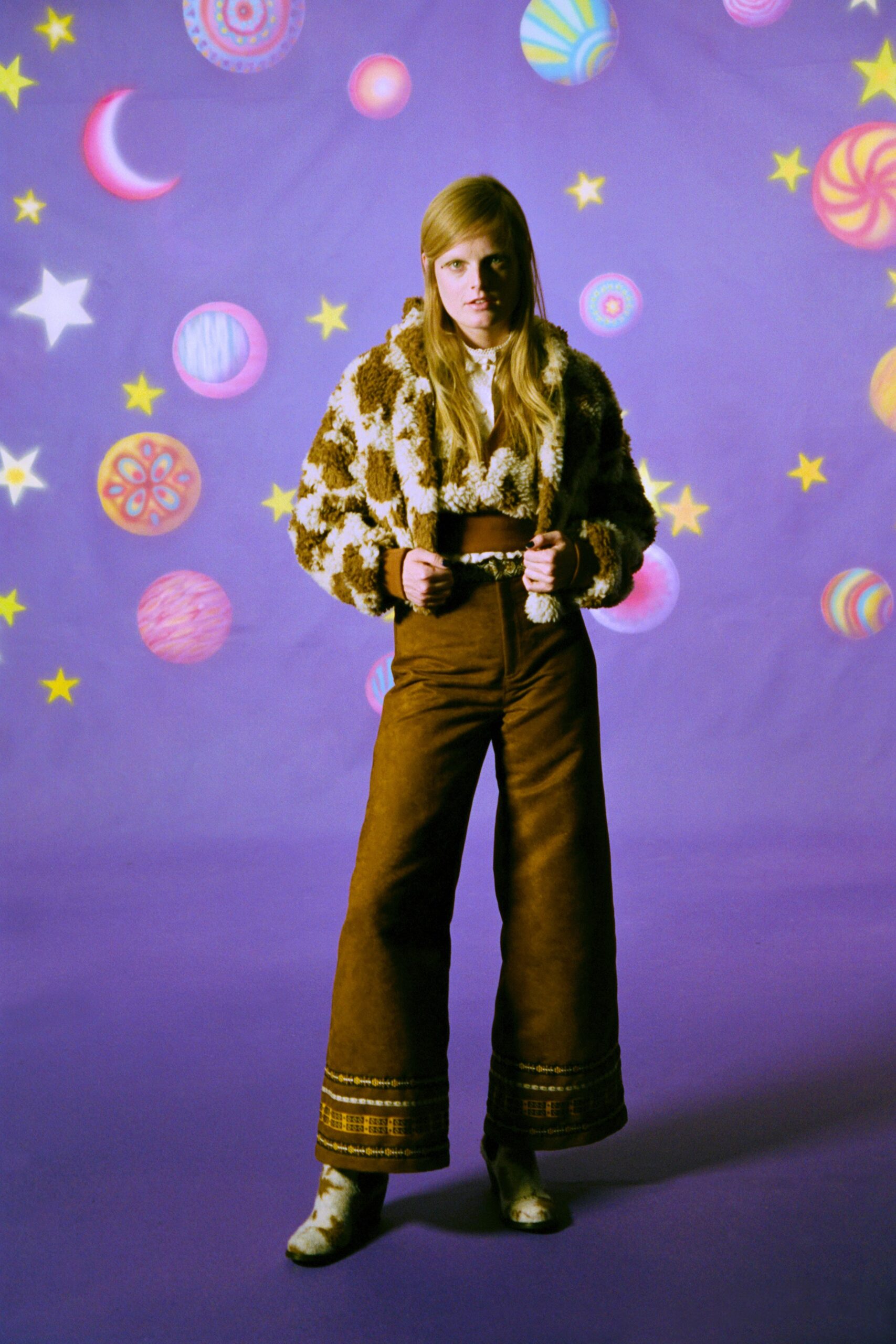 brown wool jacket and pants