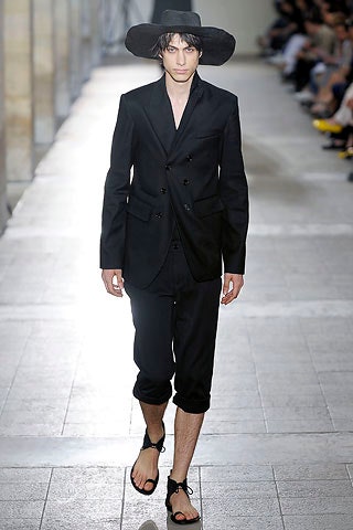Ann Demeulemeester Spring 2009 Menswear