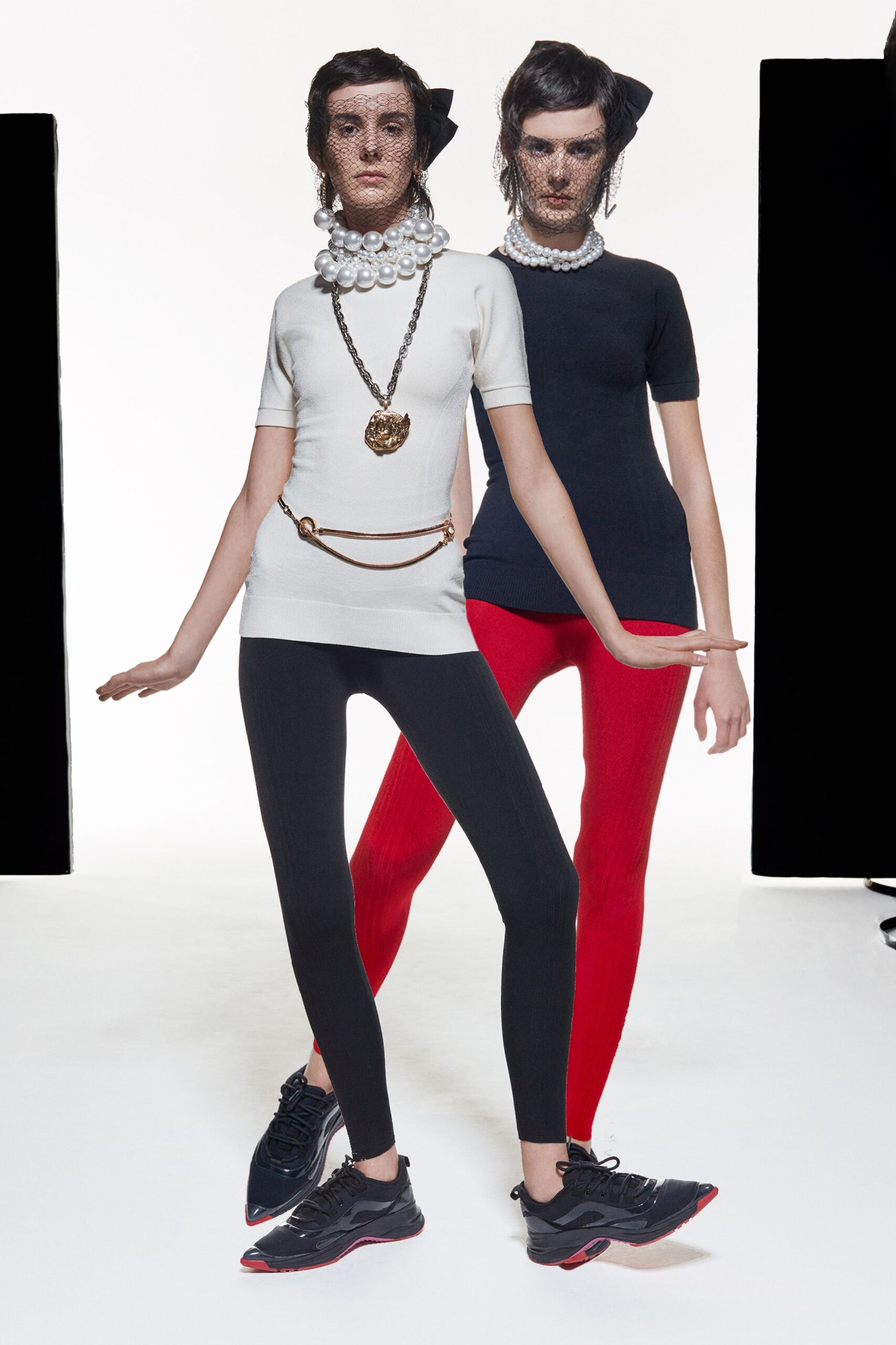 fitted tops and leggings