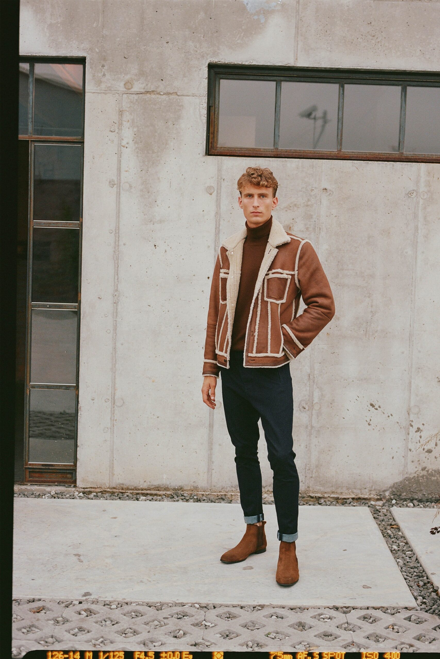 brown leather boots