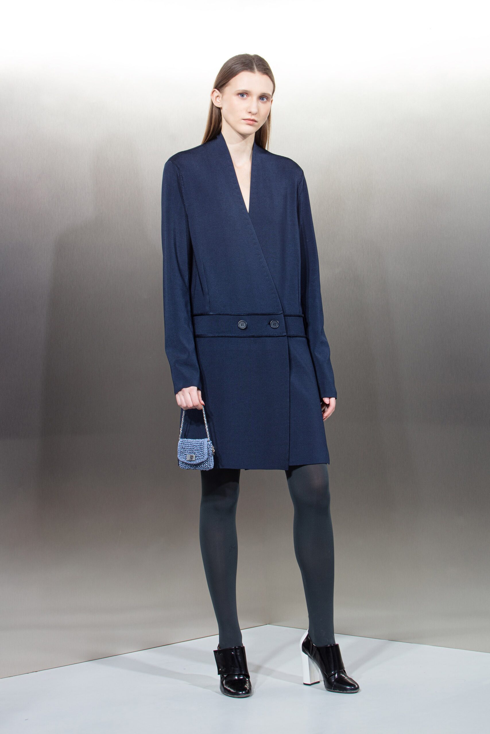 blue tailored blazer