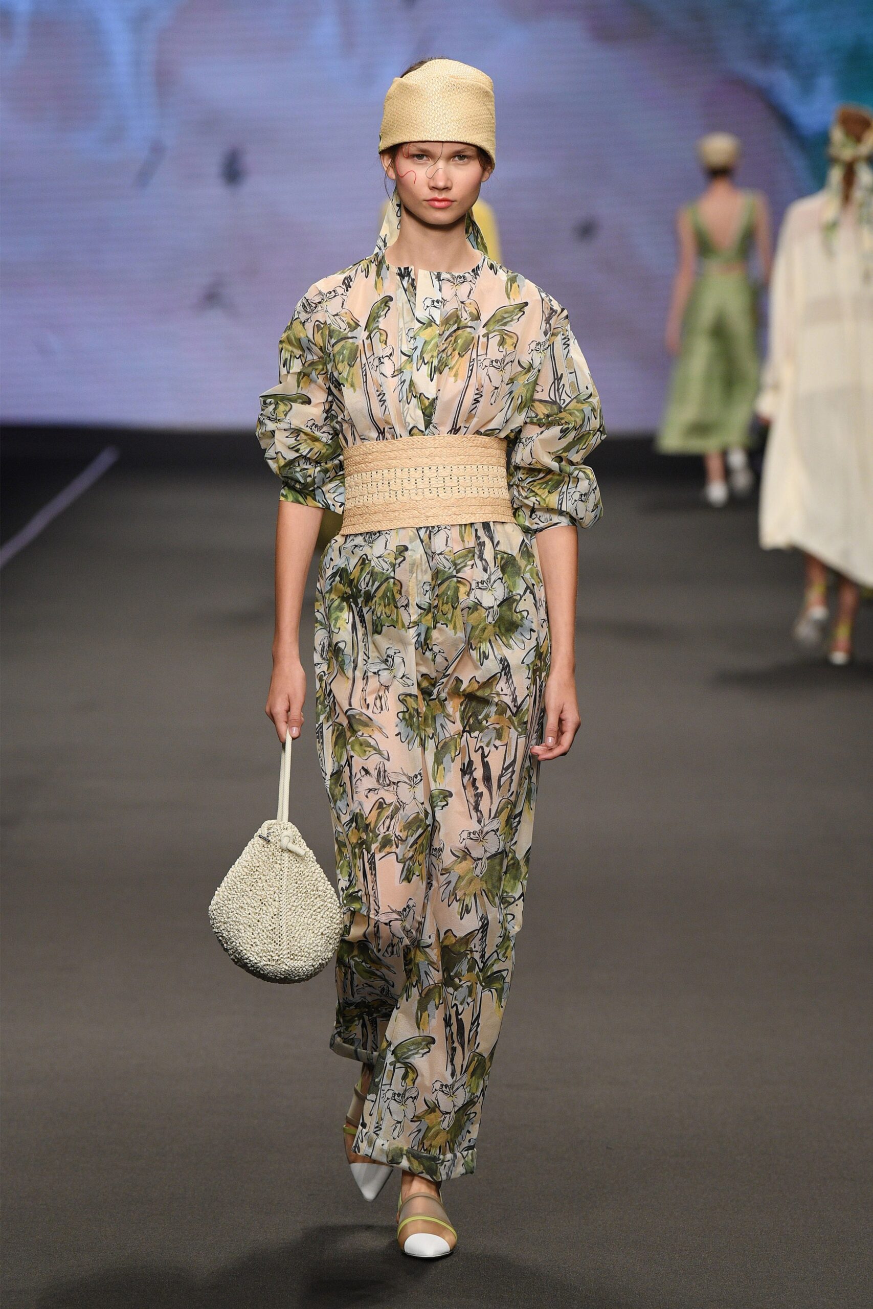 floral relaxed maxi dress