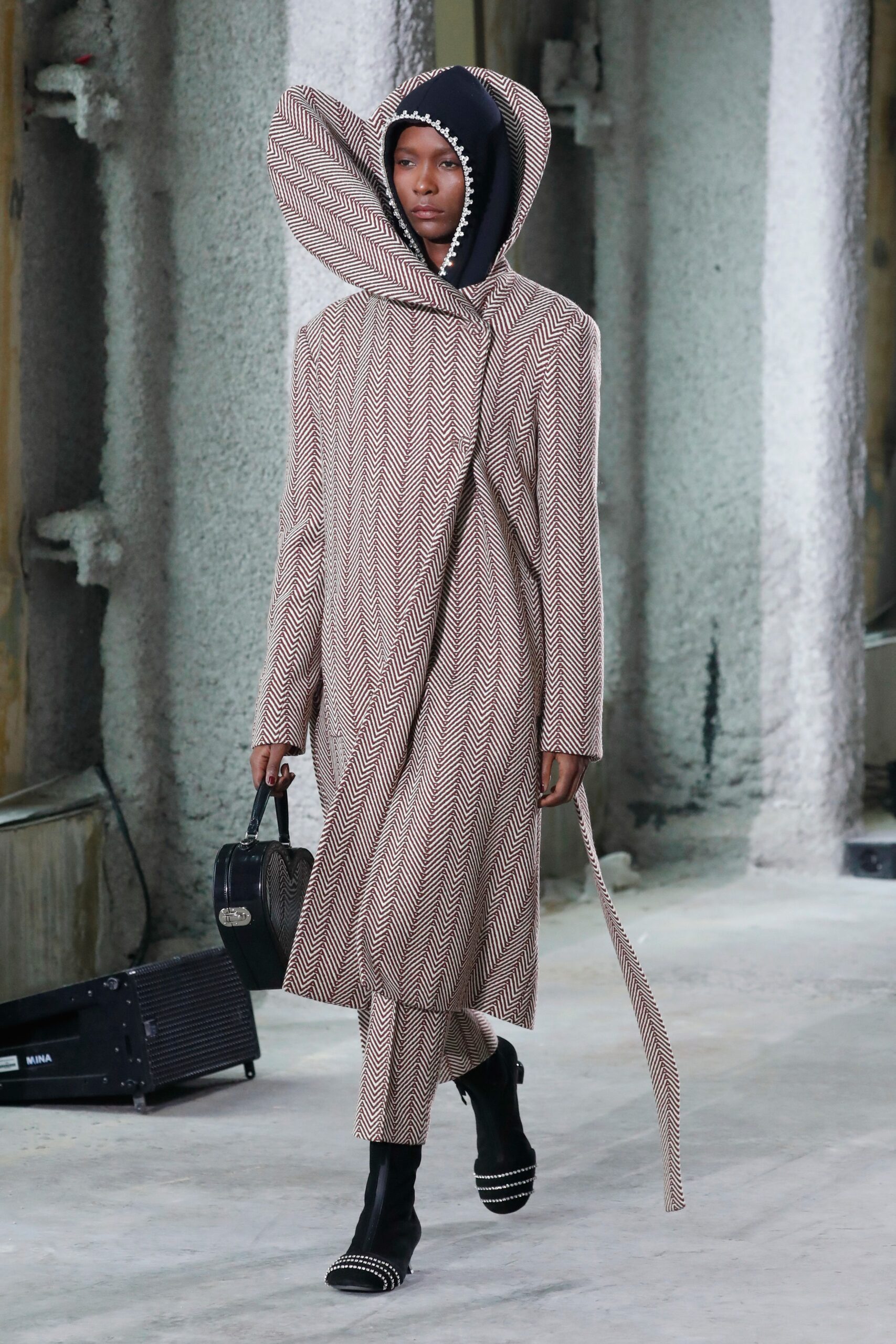 beige wool relaxed coat