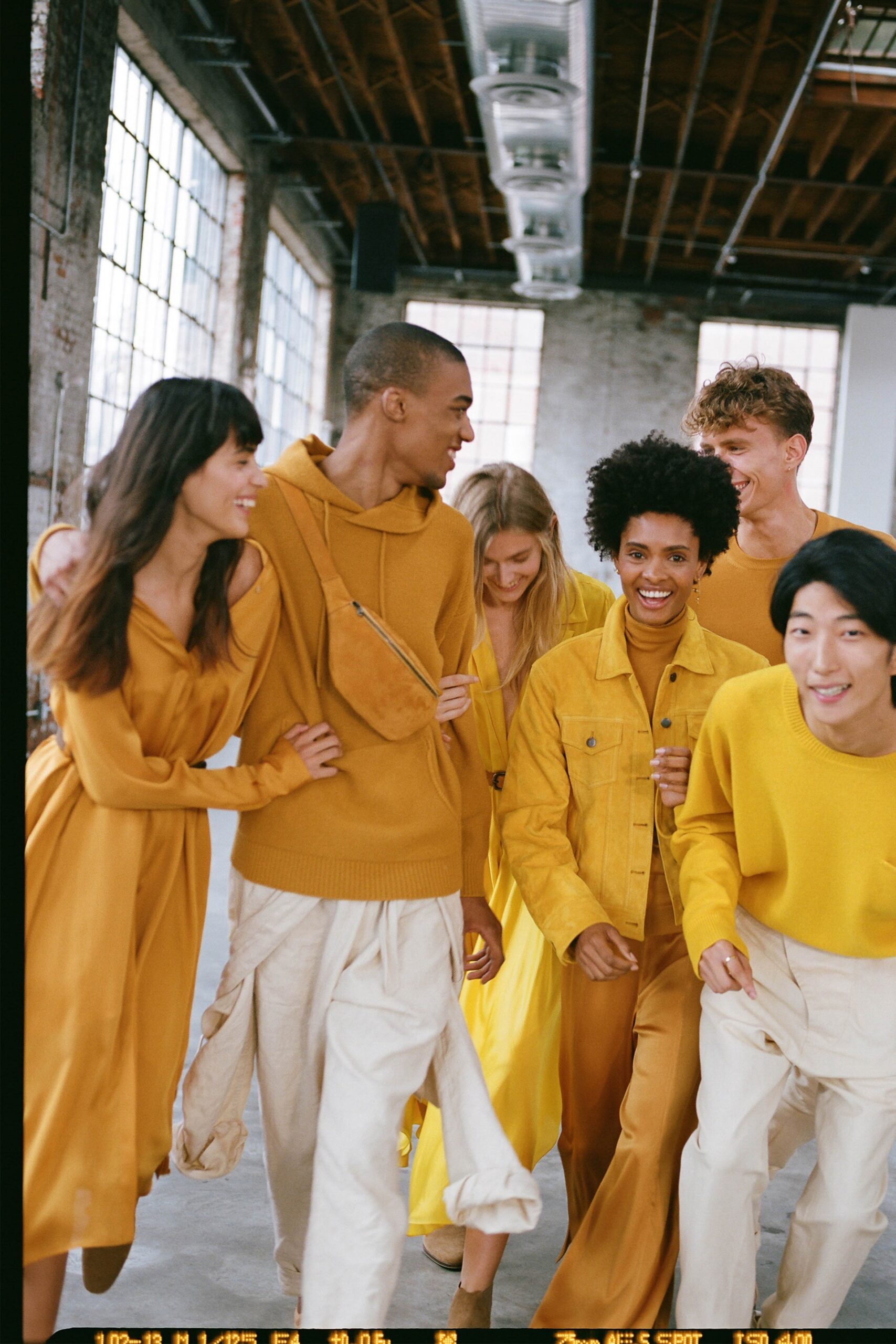 yellow fashion runway outfits