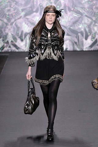 black embroidered short dress