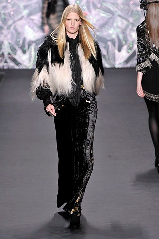 black velvet fitted straight-leg shiny pants