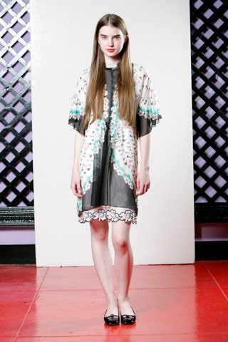 floral embroidered short dress