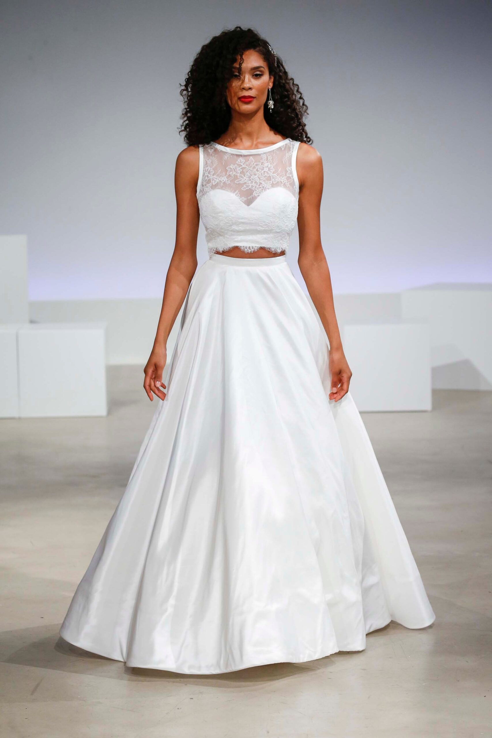 white silk sleeveless dress