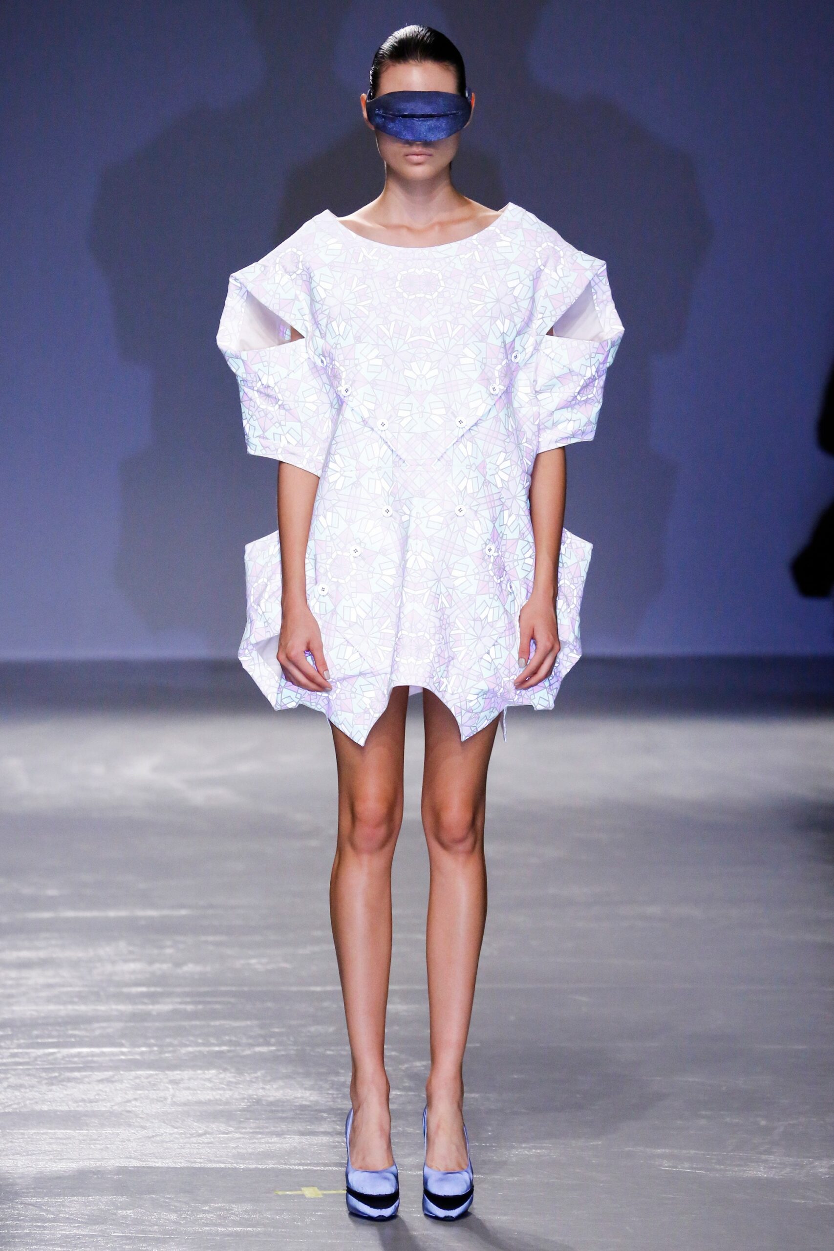 white relaxed sleeveless dress